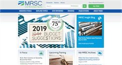 Desktop Screenshot of mrsc.org