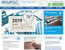 Tablet Screenshot of mrsc.org